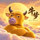 牛梦 logo