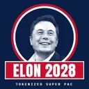 Elon 2028 logo