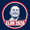Elon 2028 logo
