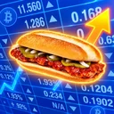 The McRib Indicator logo