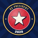 US PRESIDENT 2028 logo