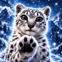 The Snow Leopard logo