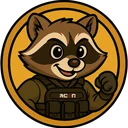 RECON RACCOON logo