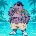Chunkee The Manatee logo