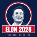 Elon 2028 logo