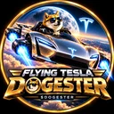 FLYING TESLA DOGESTER logo