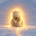 The Playful Polar Bear logo
