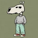 Just a Dead Guy logo