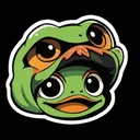 RIBBIT ZYGO THE FROG  logo