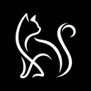 Darkinator Cat logo