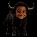 The Black Baby Bull logo